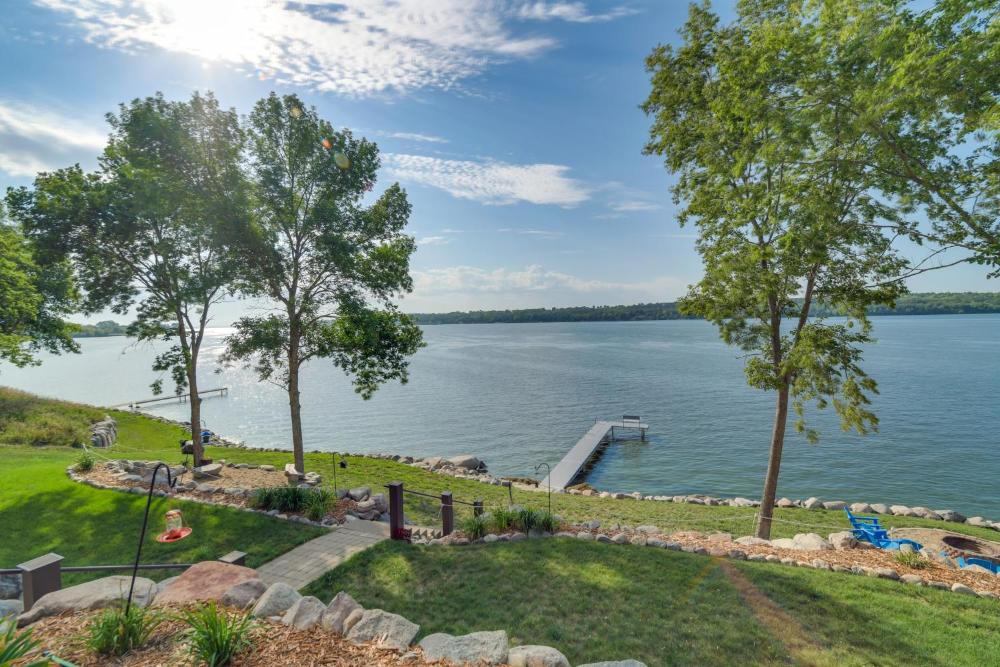 Peaceful Clinton Retreat with Lakefront Views!